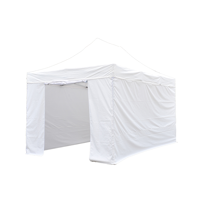 3x4,5m aluminiumsramme Foldet lysthus 300g PVC belagt polyester