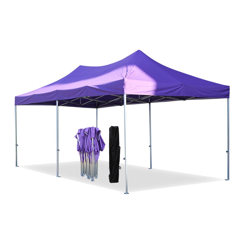 300G Polyester PVC belagt aluminiumsramme Foldet lysthus