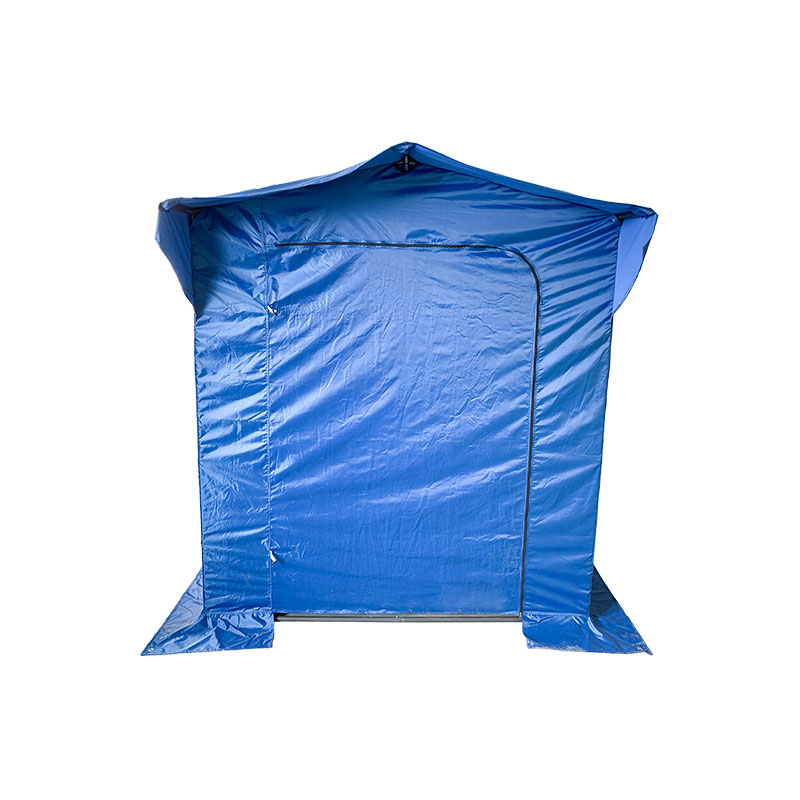 Sammenleggbar telt pro struktur serie 50mm aluminium + 4 dobbeltsider pvc 520g/m² tarp for profesjonelle behov eller daglig bruk blå