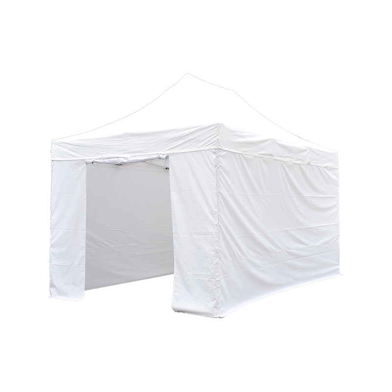 3x4,5m aluminiumsramme Foldet lysthus 300g PVC belagt polyester