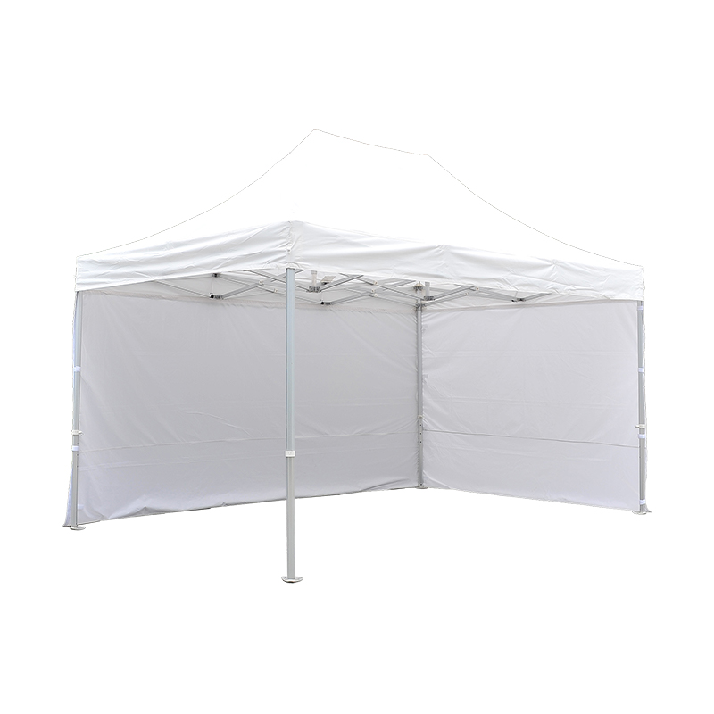 3x4,5m aluminiumsramme Foldet lysthus 300g PVC belagt polyester