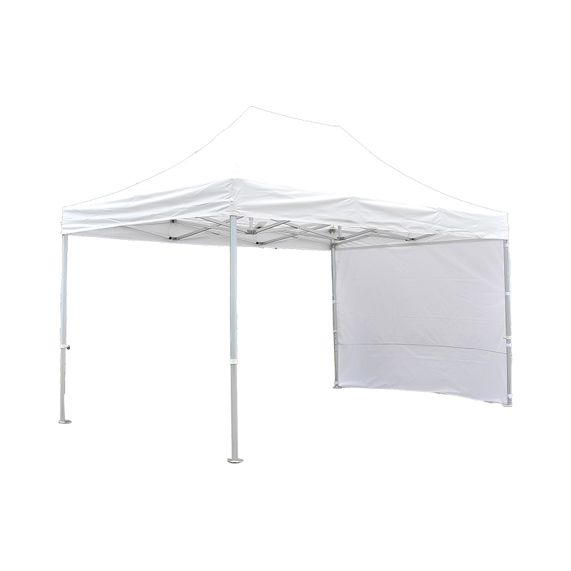 3x4,5m aluminiumsramme Foldet lysthus 300g PVC belagt polyester