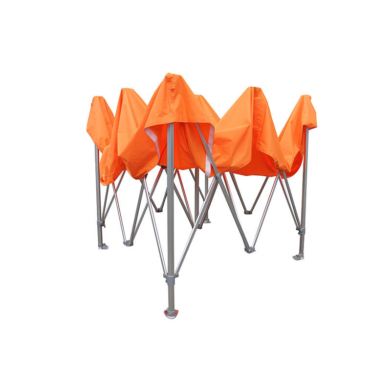 300G Polyester PVC belagt aluminiumsramme Foldet lysthus 300G Polyester PVC belagt aluminiumsramme Foldet lysthus