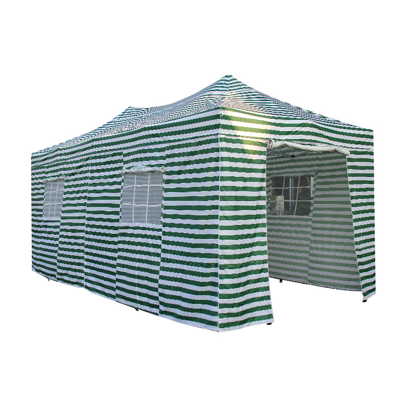 300G Polyester PVC belagt aluminiumsramme Foldet lysthus 300G Polyester PVC belagt aluminiumsramme Foldet lysthus