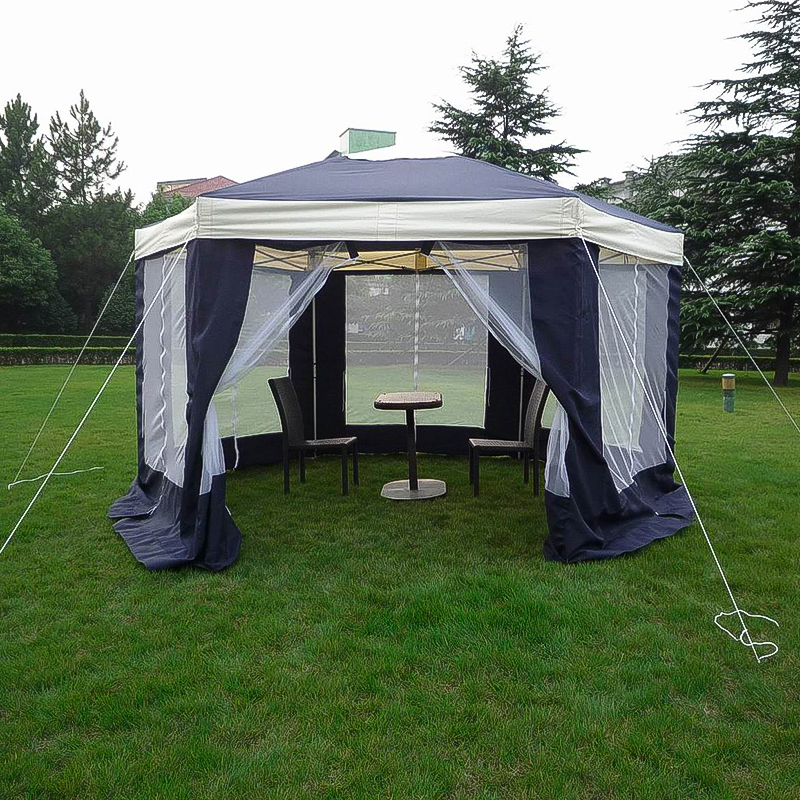 A04-140G Polyester Outdoor Folding Canopy Gazebo