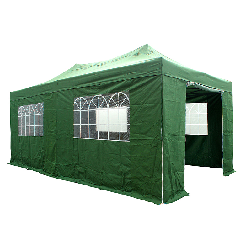 3x6m utendørs folding kalesje lysthus