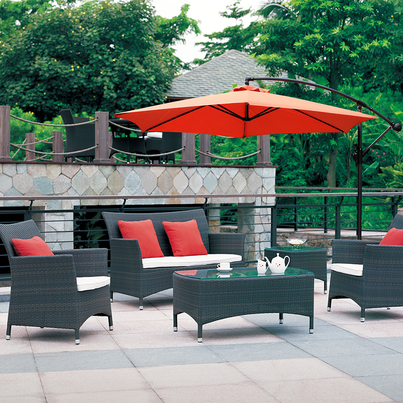 Patio Paraply Solar Powered 360Degrees rotasjon